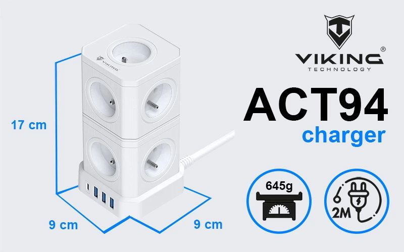 Síťový adaptér Viking ACT94