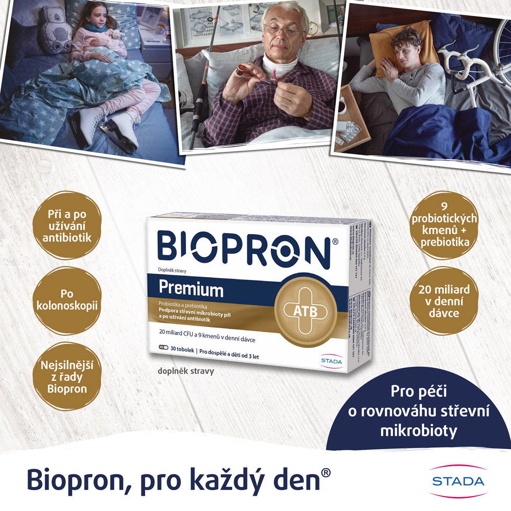 Probiotika Biopron Premium 30 tobolek