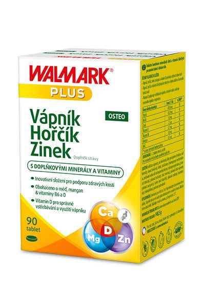 Walmark Vápník Hořčík Zinek OSTEO