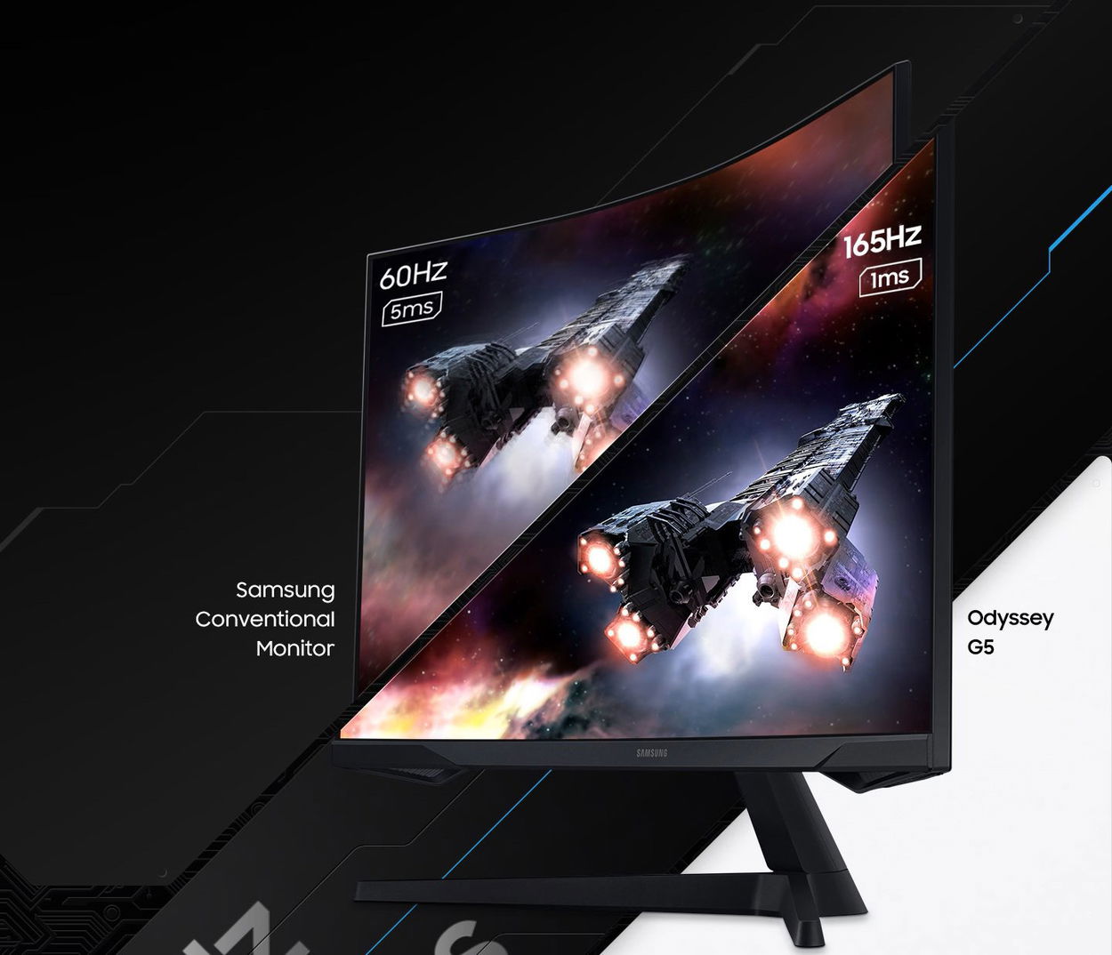 Monitor 32" Samsung Odyssey G55C