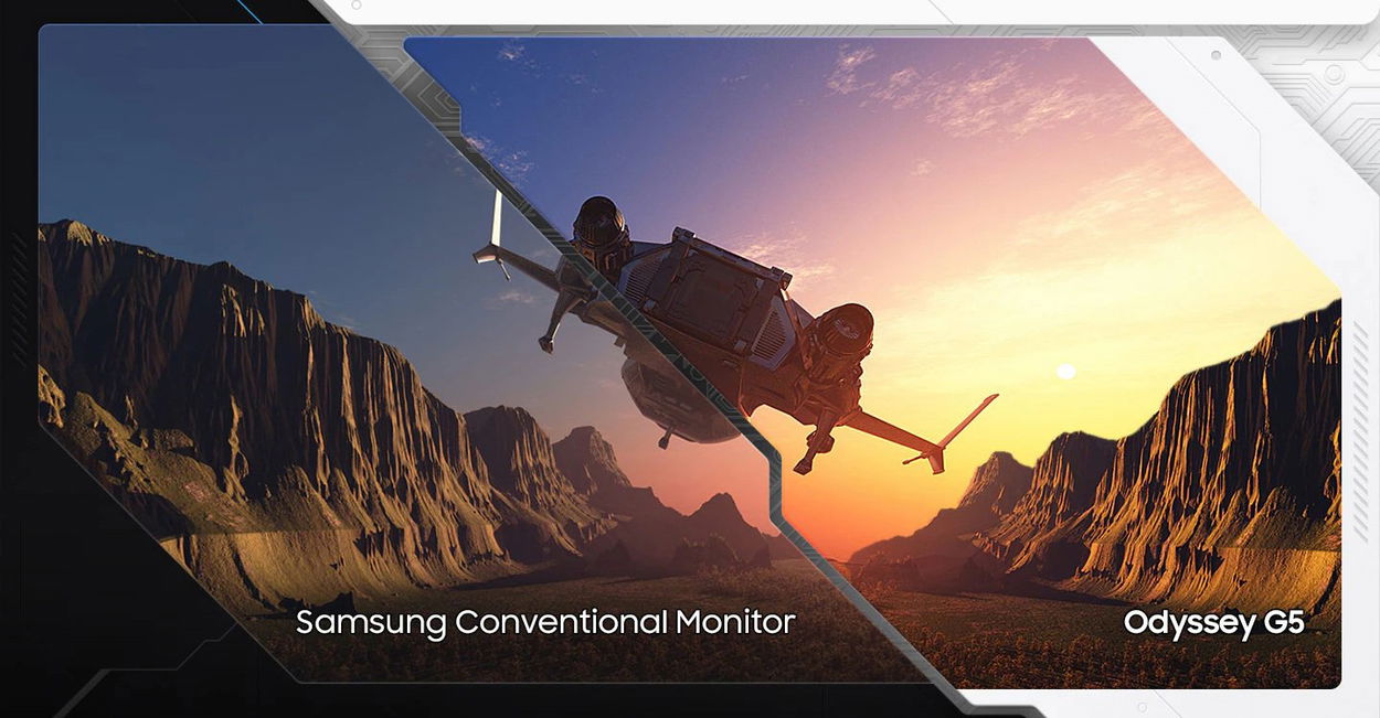 Monitor 32" Samsung Odyssey G55C