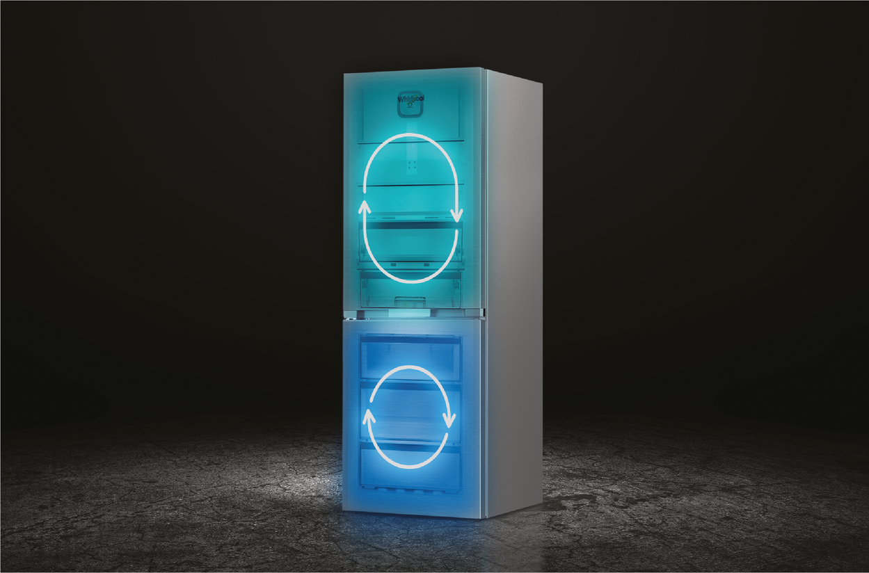 WHIRLPOOL AI AdaptiveCool WHK 26373 XR6E Fridge