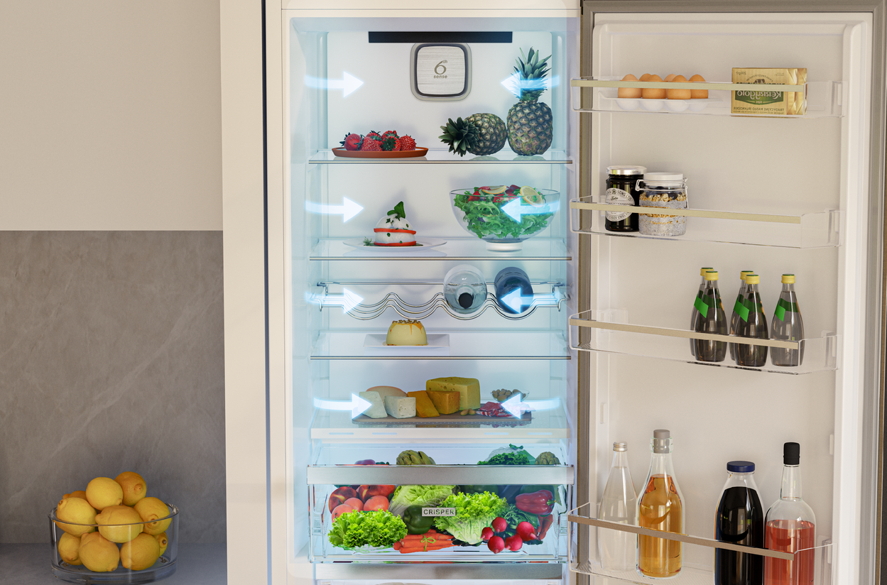 WHIRLPOOL AI AdaptiveCool WHK 26373 XR6E Fridge