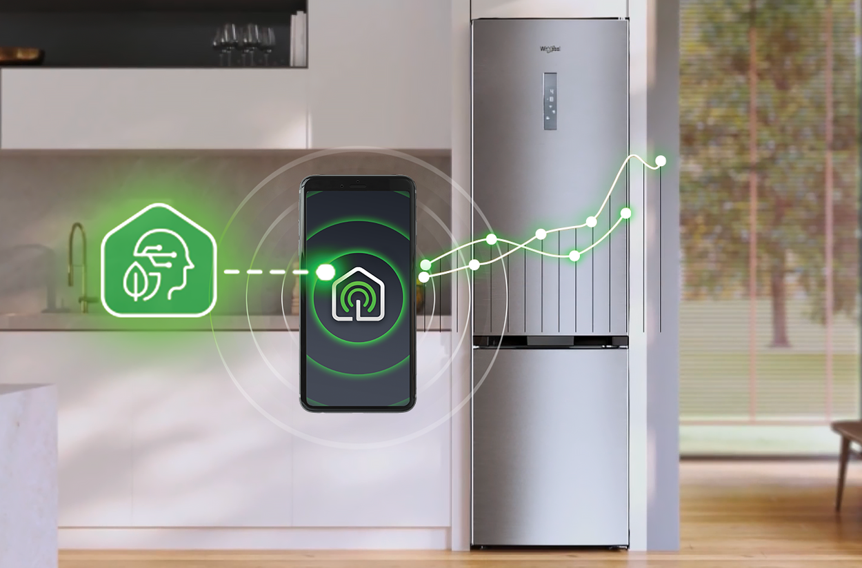 WHIRLPOOL AI AdaptiveCool WHK 26413 XR6E Fridge