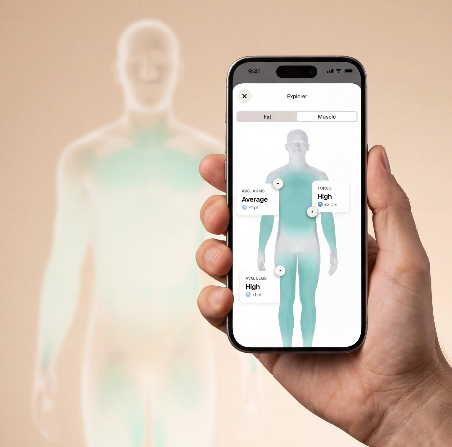 Personenwaage Withings BodyFit Black