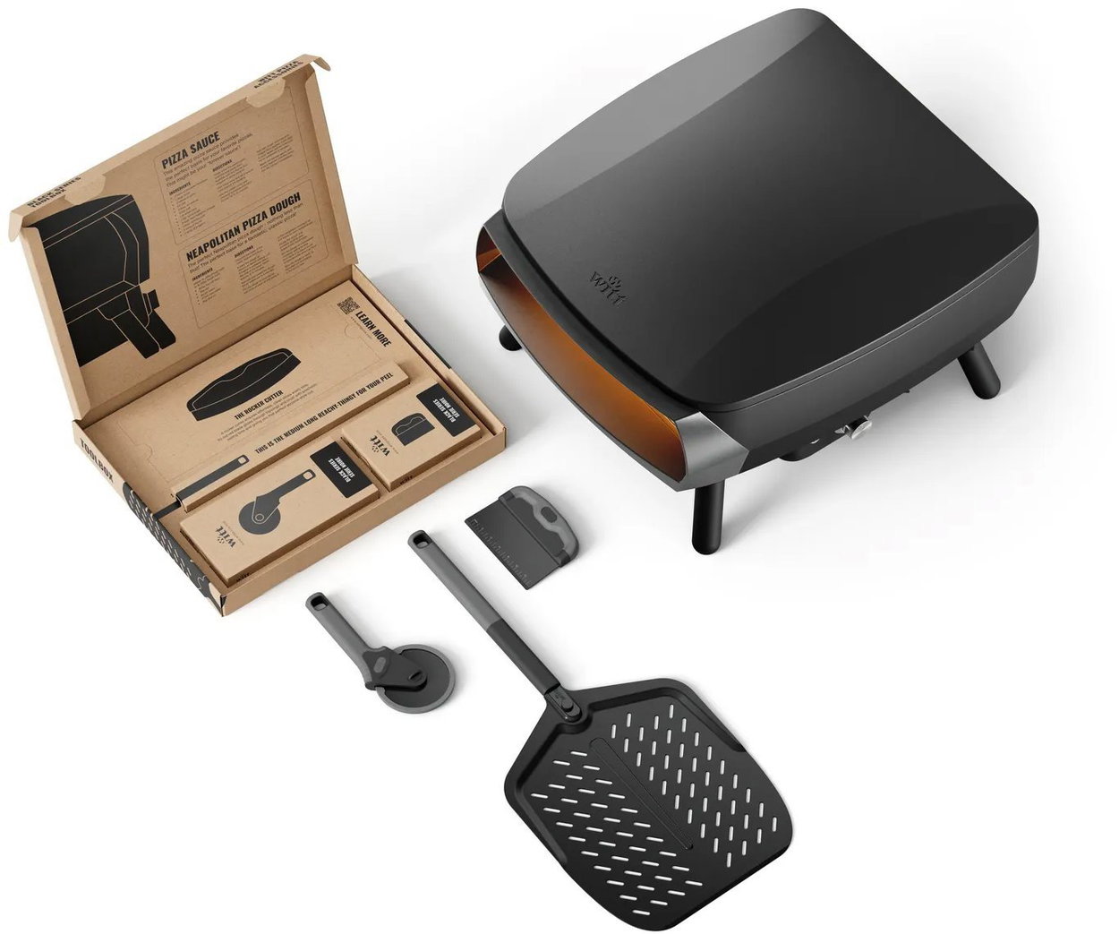 Witt Piccolo Rotante 16" Matte Black + Accessories Set 3