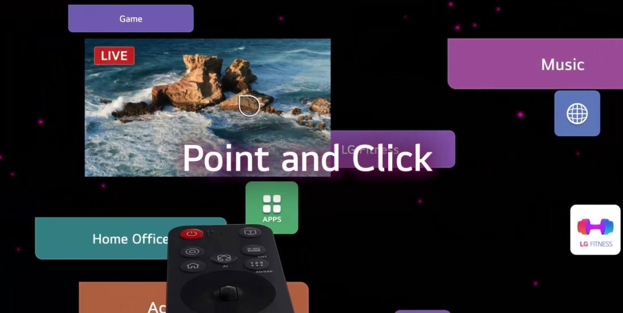 Televízor 65 palcov Smart OLED TV LG OLED65C54