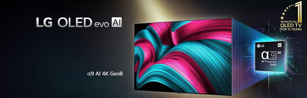 Televízor 65 palcov Smart OLED TV LG OLED65C54