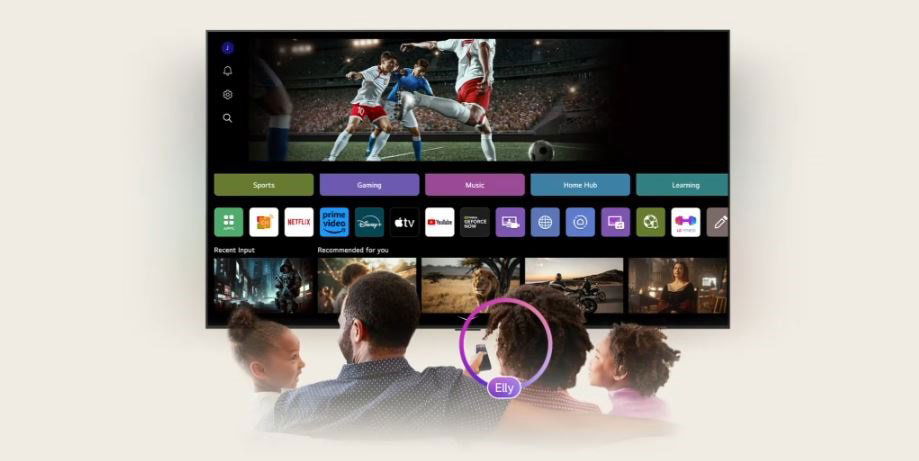 Chytrá TV LG OLED77C54