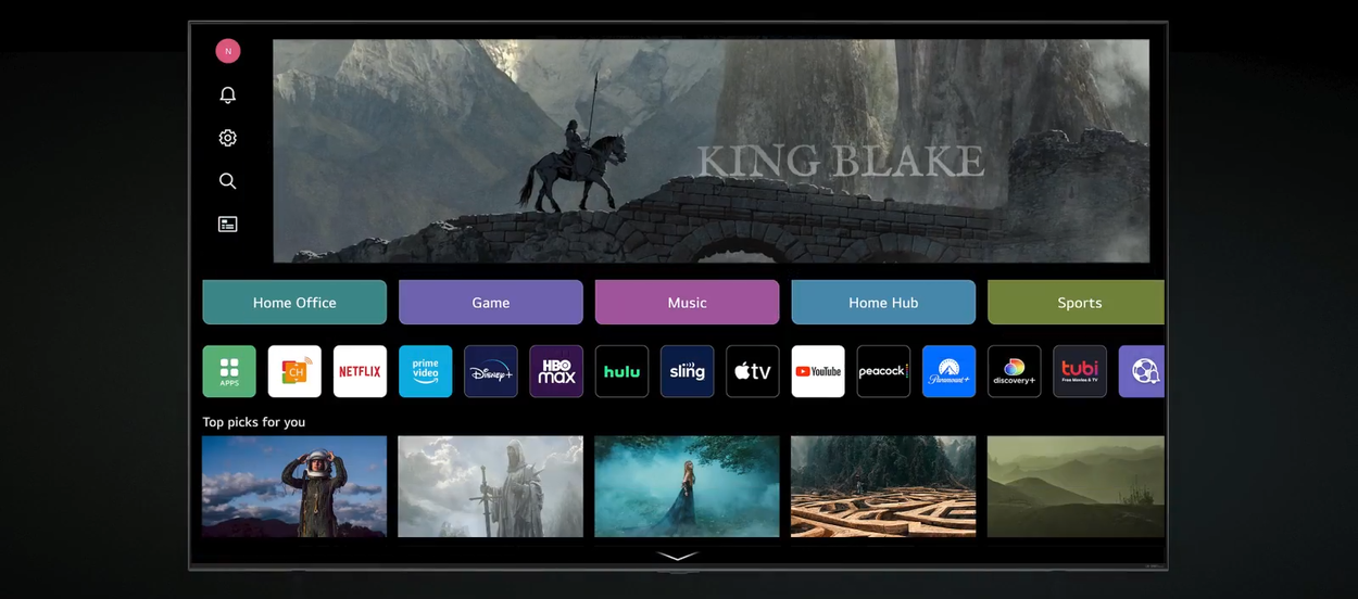 Televize 43" LG 43UR78006