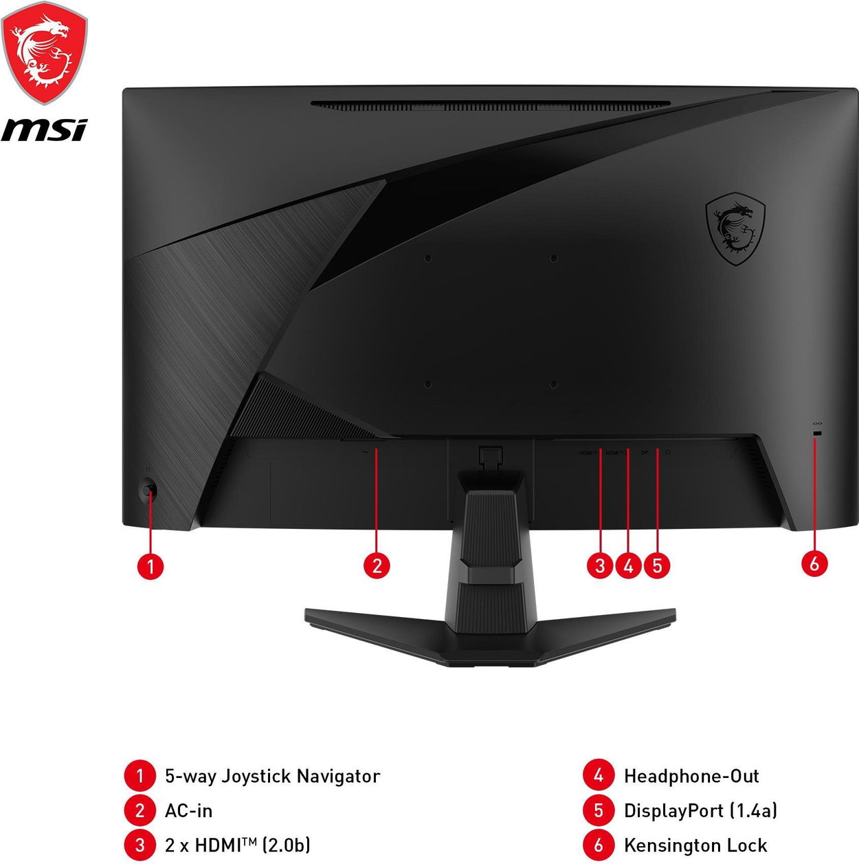 Monitor 27" MSI MAG 27CQ6F