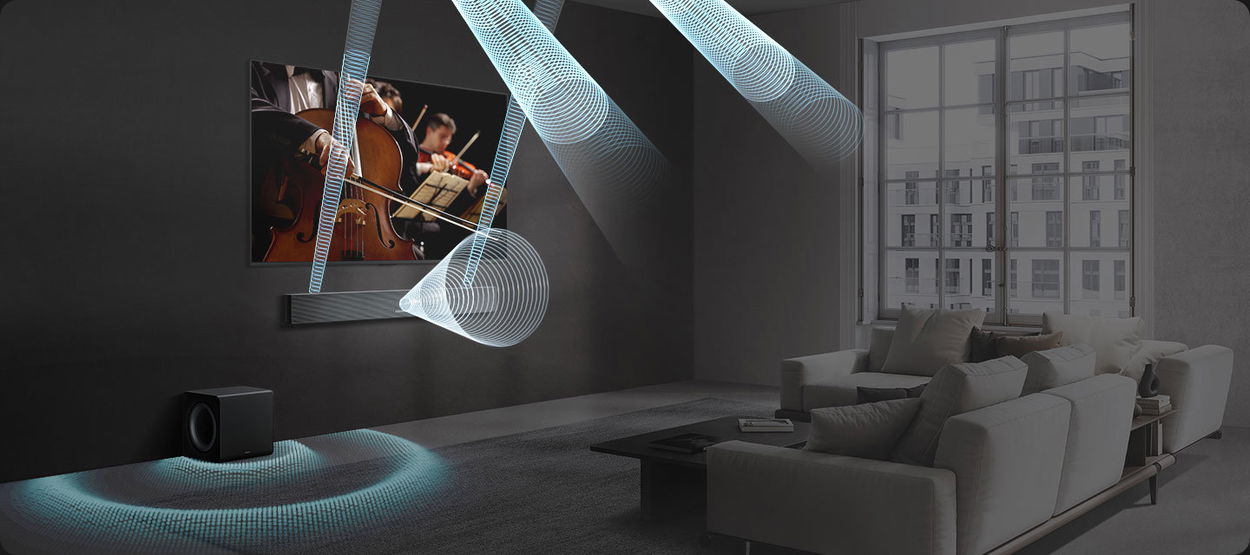 SoundBar Samsung HW-QS700F