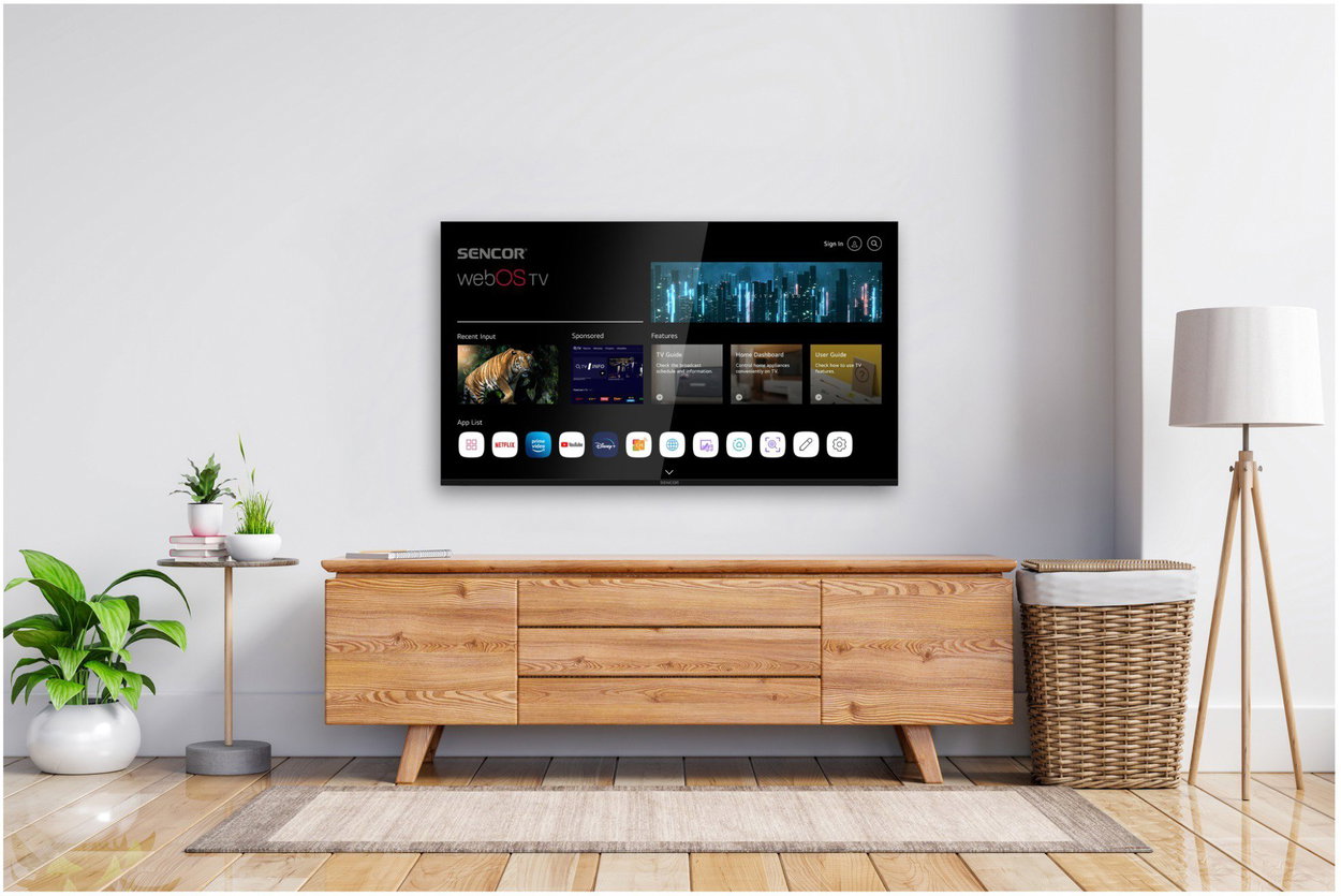 50" Sencor SLE 50US804B Television