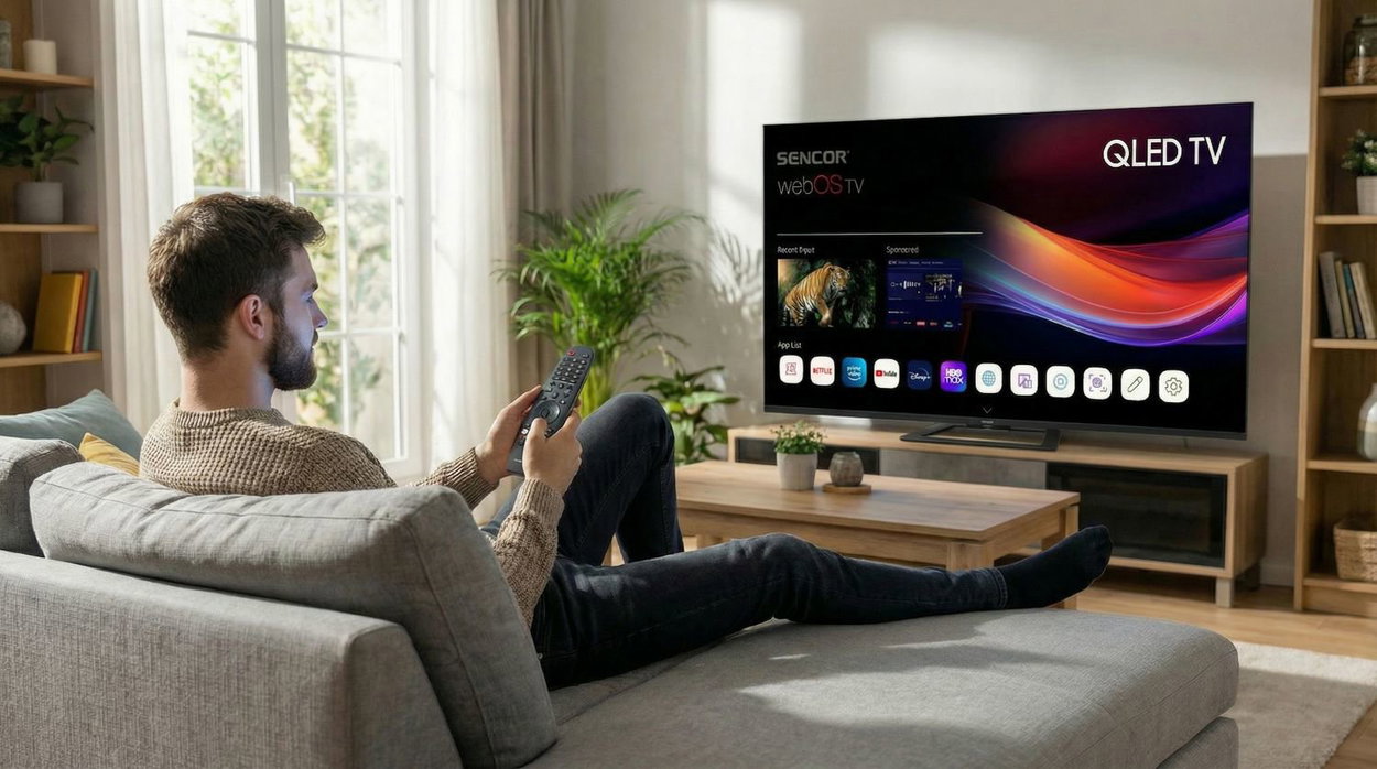 50" Sencor SLE 50Q871B TV