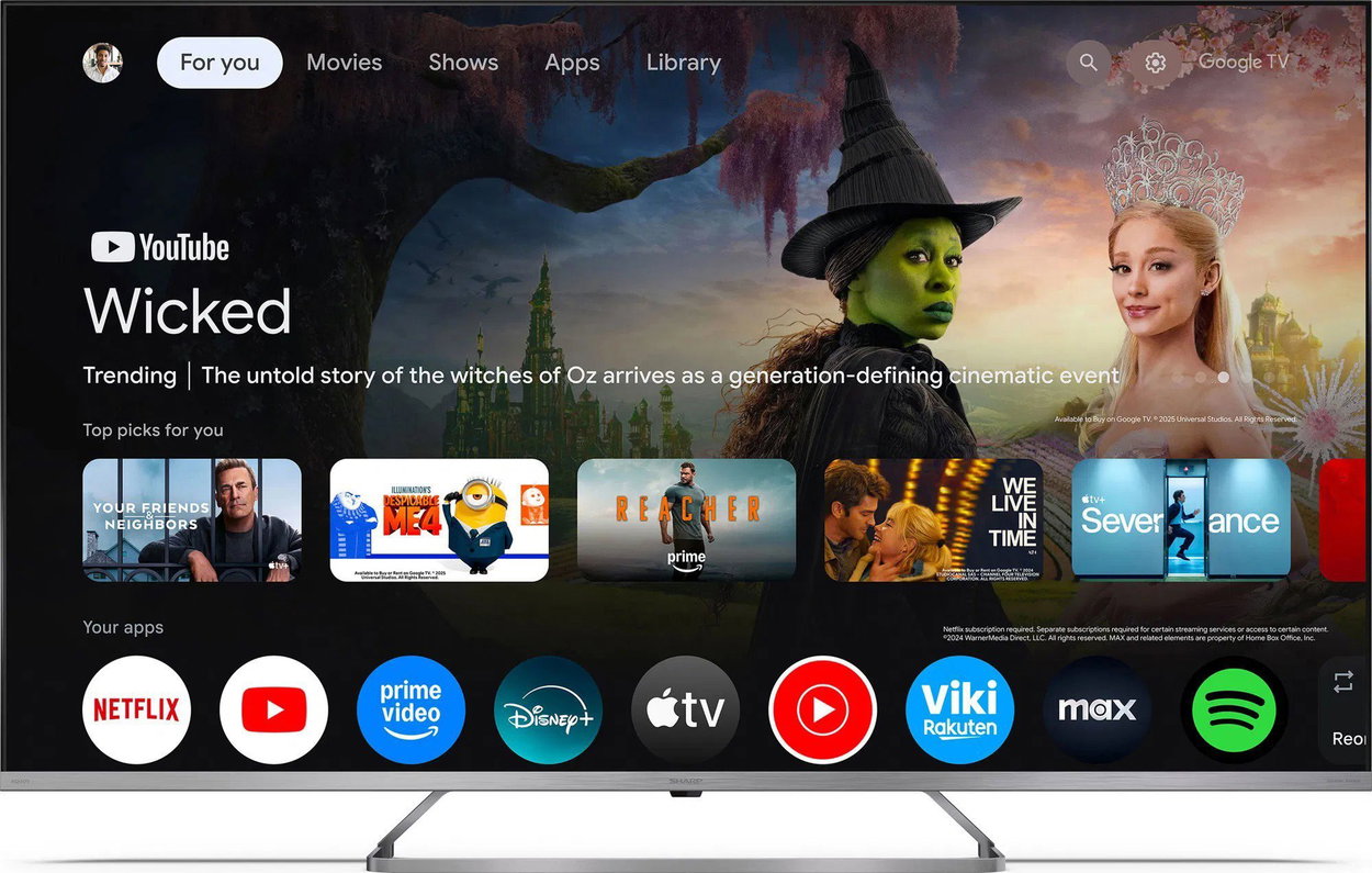 Fernseher Sharp 55