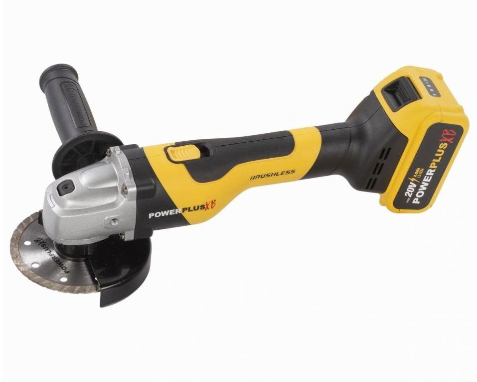 POWERPLUS Angle Grinder AKU POWXB20030 (2x4 Ah)