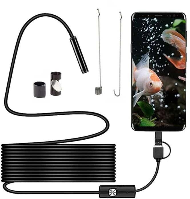 Inspection Camera MDS Endoscopic Full HD camera with USB and microUSB connector - 5 m/8 mm