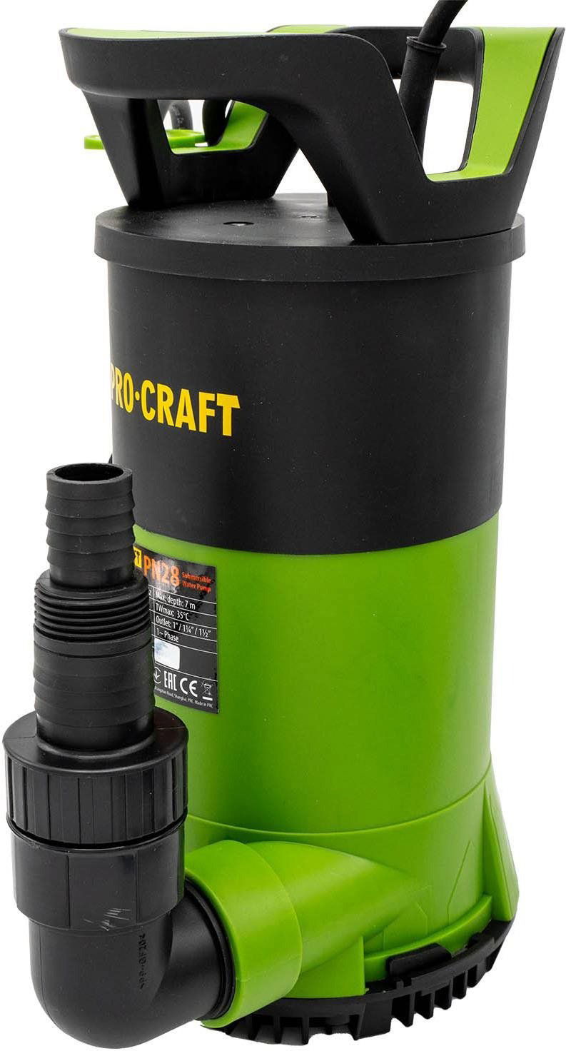 Kalové čerpadlo PROCRAFT ponorné vodní kalové čerpadlo PN28 750 W, 14000 l/h