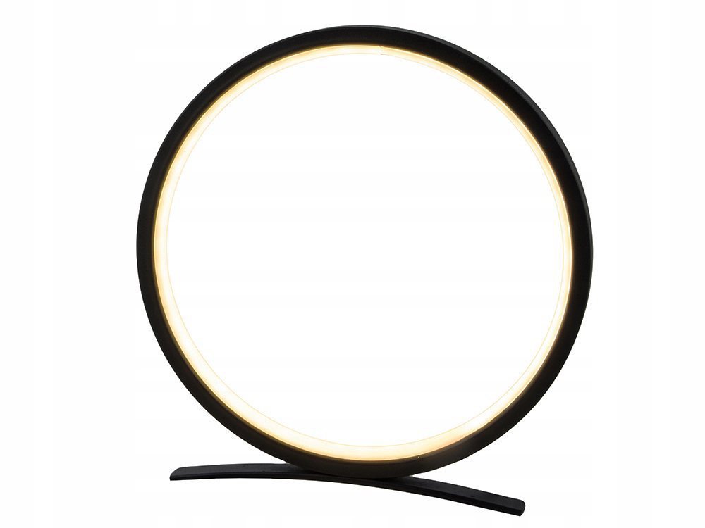 Decorative lighting Verk 12363 Modern round LED table lamp 25 cm, black