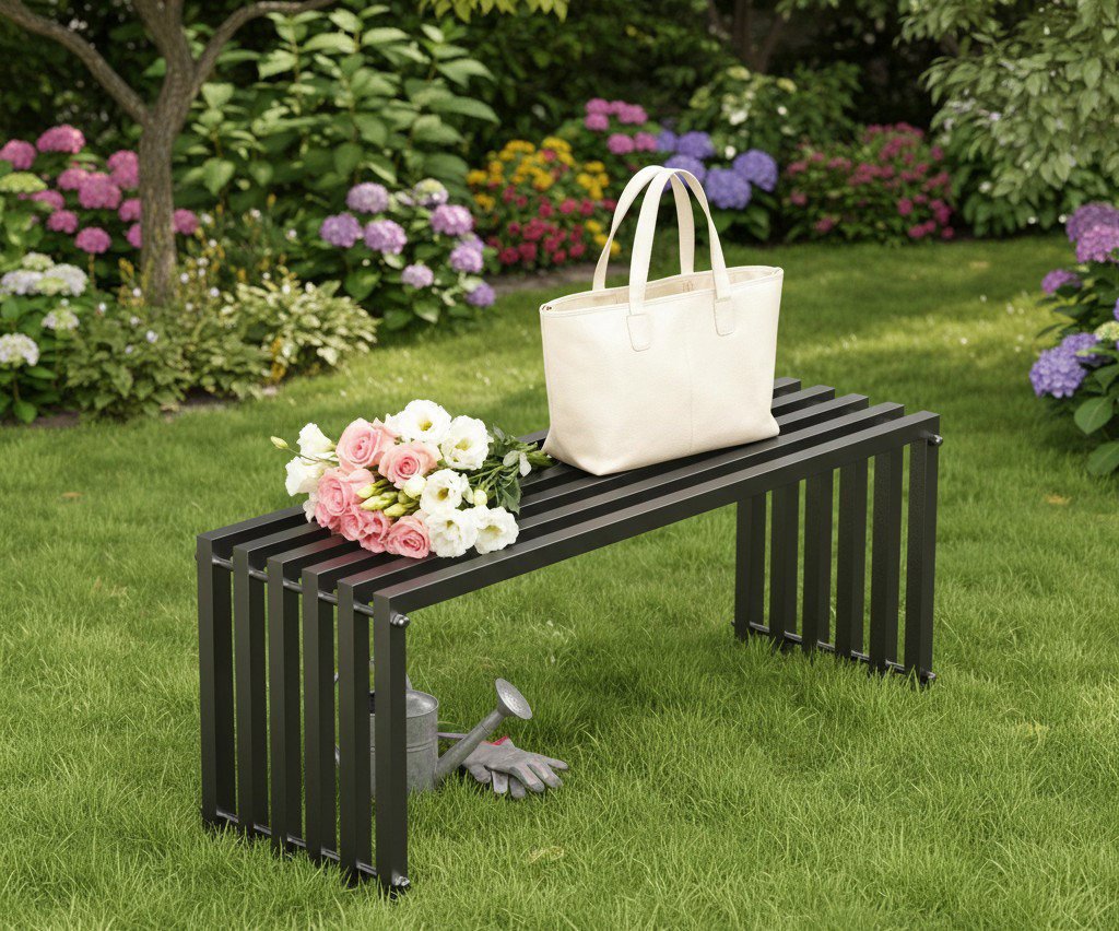 Scorpion elektro Zahradní lavice GDB01, 117 × 43,5 × 36 cm