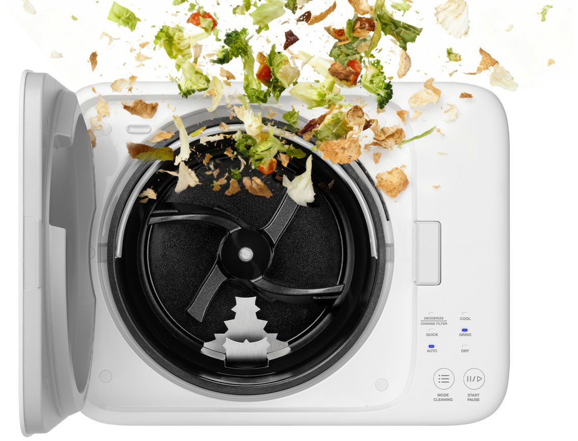 Composter Salente EcoBoost, electric composter, 3.8 l, white
