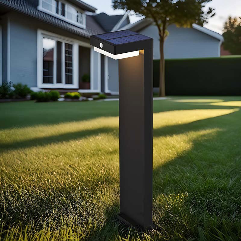 Aca Lighting LED Solar Post Light 5W, 400lm, 3000K, USB-C