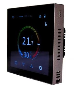 Auraton Octa WiFi touch thermostat, English