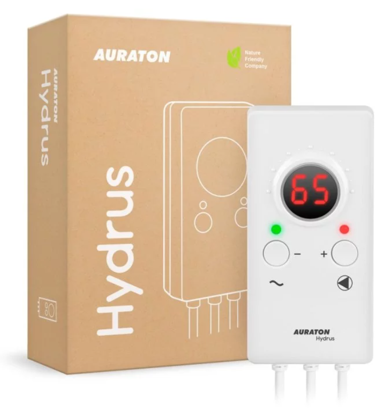Auraton Hydrus thermostat, thermostat with contact sensor for CH and DHW pumps