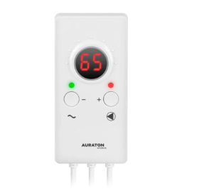 Auraton Hydrus thermostat, thermostat with contact sensor for CH and DHW pumps