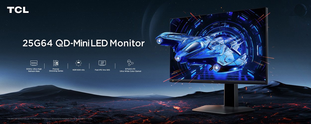 TCL 25G64 gaming monitor