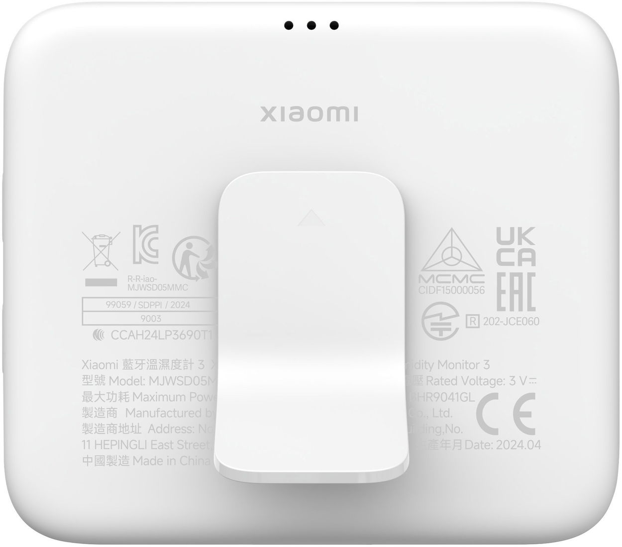 Meteostanice Xiaomi Smart Temperature and Humidity Monitor 3