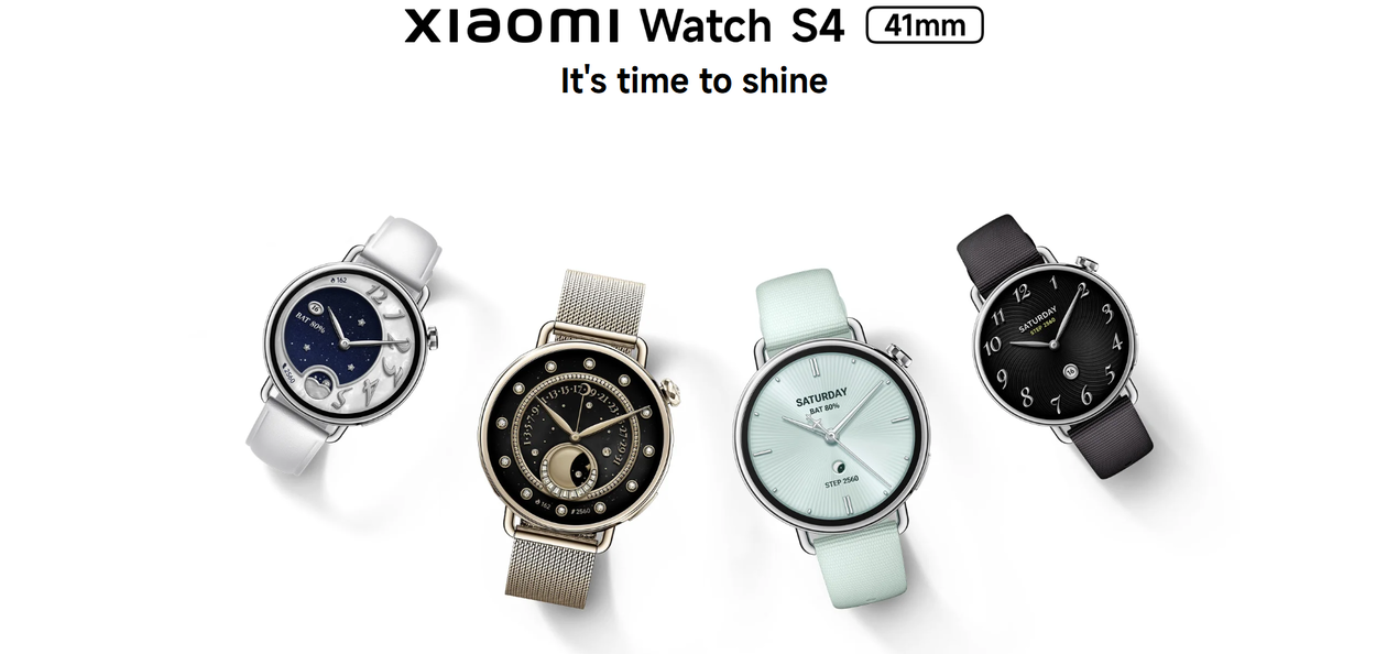 Chytré hodinky Xiaomi Watch S4 41mm Black