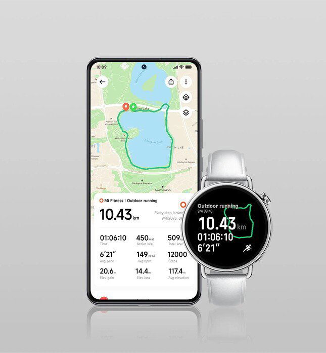 Chytré hodinky Xiaomi Watch S4 41 mm černé