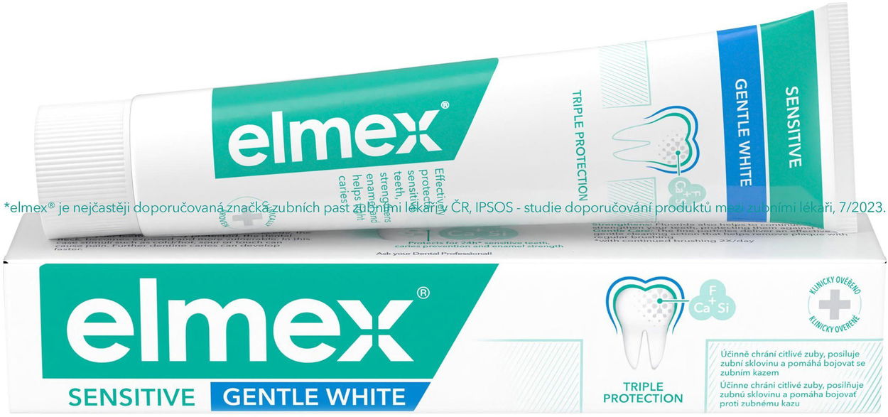 Zubní pasta ELMEX Sensitive Gentle White