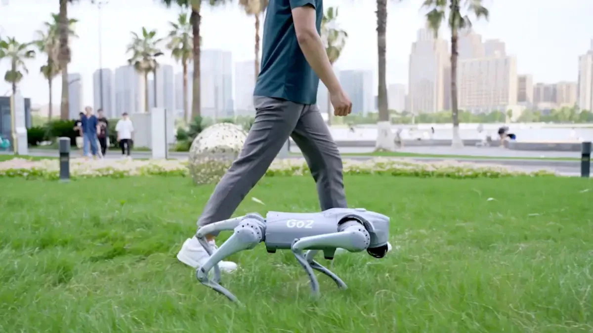 Robotic dog Unitree GO2 EDU plus XT16 Lidar