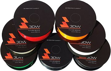 3DW ABS 1.75mm 1kg Red - Filament