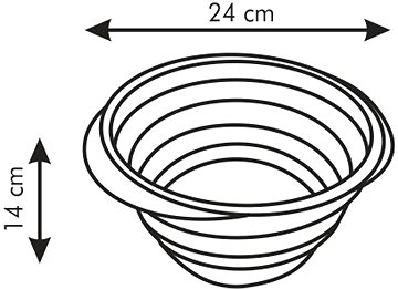 TESCOMA Bowl FUSION ¤ 24 cm, pale yellow - Small Bowl