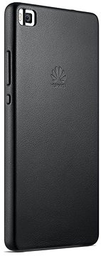 HUAWEI Black Leather protective case for P8 - Case