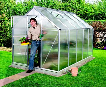 LANITPLAST VENUS 6200 PC 4 mm silver - Greenhouse