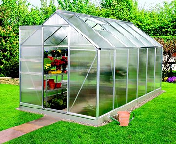 LANITPLAST VENUS 7500 PC 4 mm silver - Greenhouse
