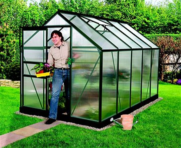 LANITPLAST VENUS 6200 PC 4 mm green - Greenhouse
