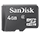 Paměťové karty Micro SDHC 4 GB