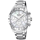 Stříbrné analogové hodinky