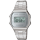 Dámske strieborné digitálne hodinky CASIO