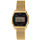 Pánske zlaté digitálne hodinky CASIO