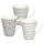 Porcelán cappuccino csészék