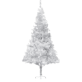 Biele vianočné stromčeky