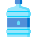 Wasserspender mit Gallonen