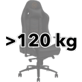 Kancelárske stoličky s nosnosťou nad 120 kg