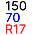 Tyres 150/70 R17 instalment Purchases